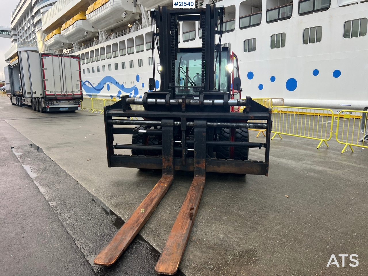 Hangcha CPCD120 Gaffeltruck m/ hydrauliske gafler, sideforskyvning og lite timer - Дизельный погрузчик: фото 5 Hangcha CPCD120 Gaffeltruck m/ hydrauliske gafler, sideforskyvning og lite timer - Дизельный погрузчик: фото 5