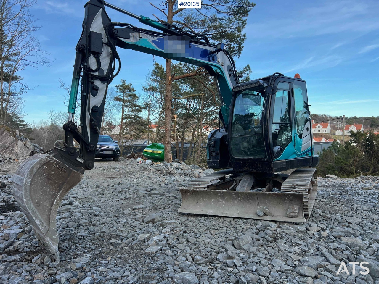 Hitachi zx85us-6 gravemaskin m/ graveskuffe, hydraulisk pusseskuffe, klype - Экскаватор: фото 3 Hitachi zx85us-6 gravemaskin m/ graveskuffe, hydraulisk pusseskuffe, klype - Экскаватор: фото 3