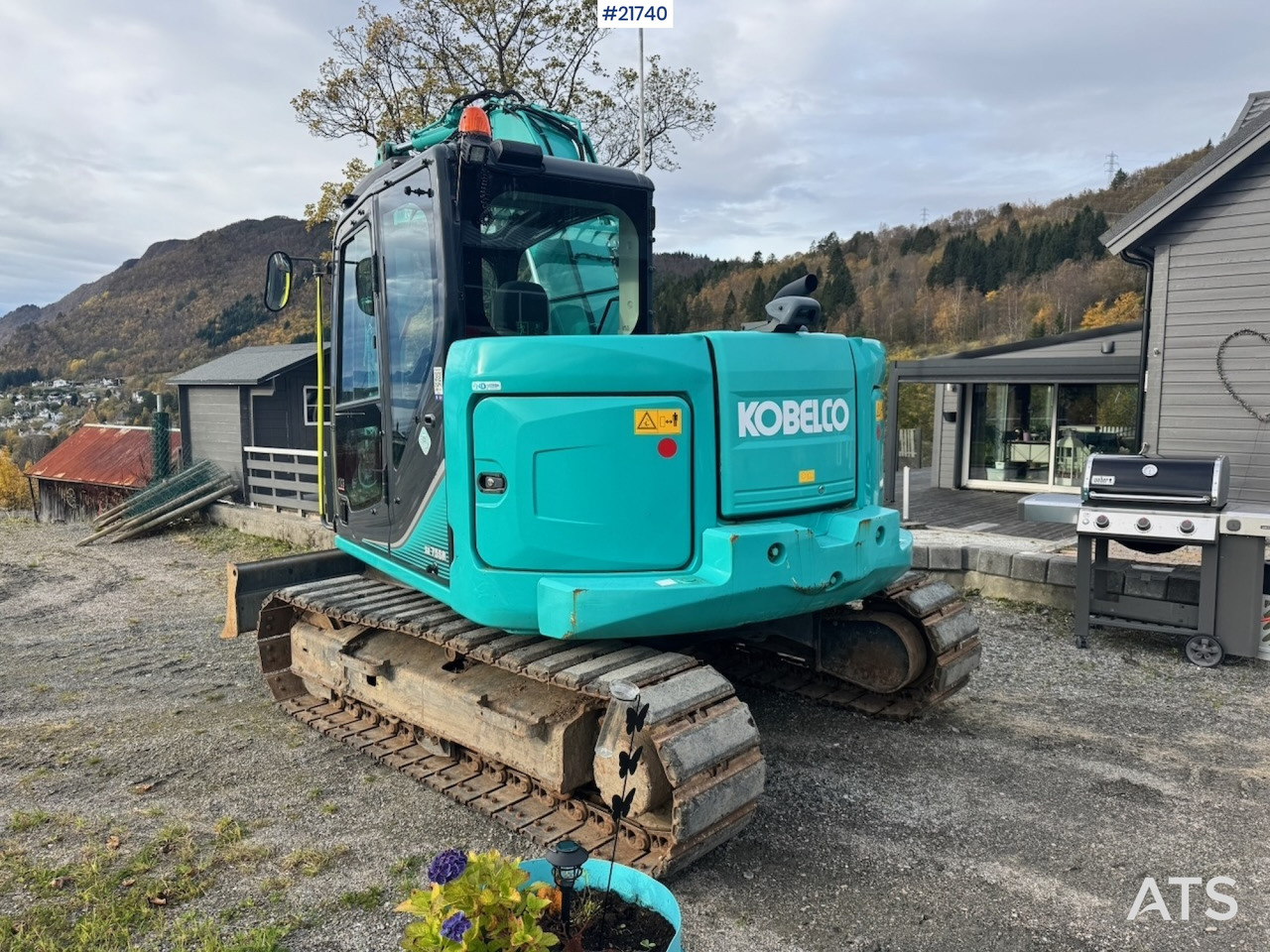 Kobelco 2018 Kobelco SK75SR-3E m/ Rototilt, 2 skuffer og Klype. 1850 timer! - Гусеничный экскаватор: фото 5 Kobelco 2018 Kobelco SK75SR-3E m/ Rototilt, 2 skuffer og Klype. 1850 timer! - Гусеничный экскаватор: фото 5