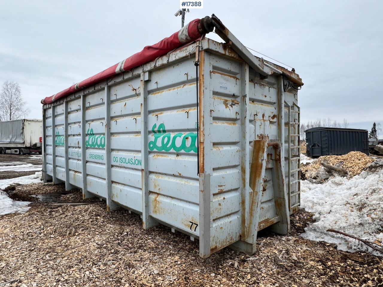 Krokcontainer m/ hydraulisk rullepresenning - Контейнер для мультилифта: фото 3 Krokcontainer m/ hydraulisk rullepresenning - Контейнер для мультилифта: фото 3