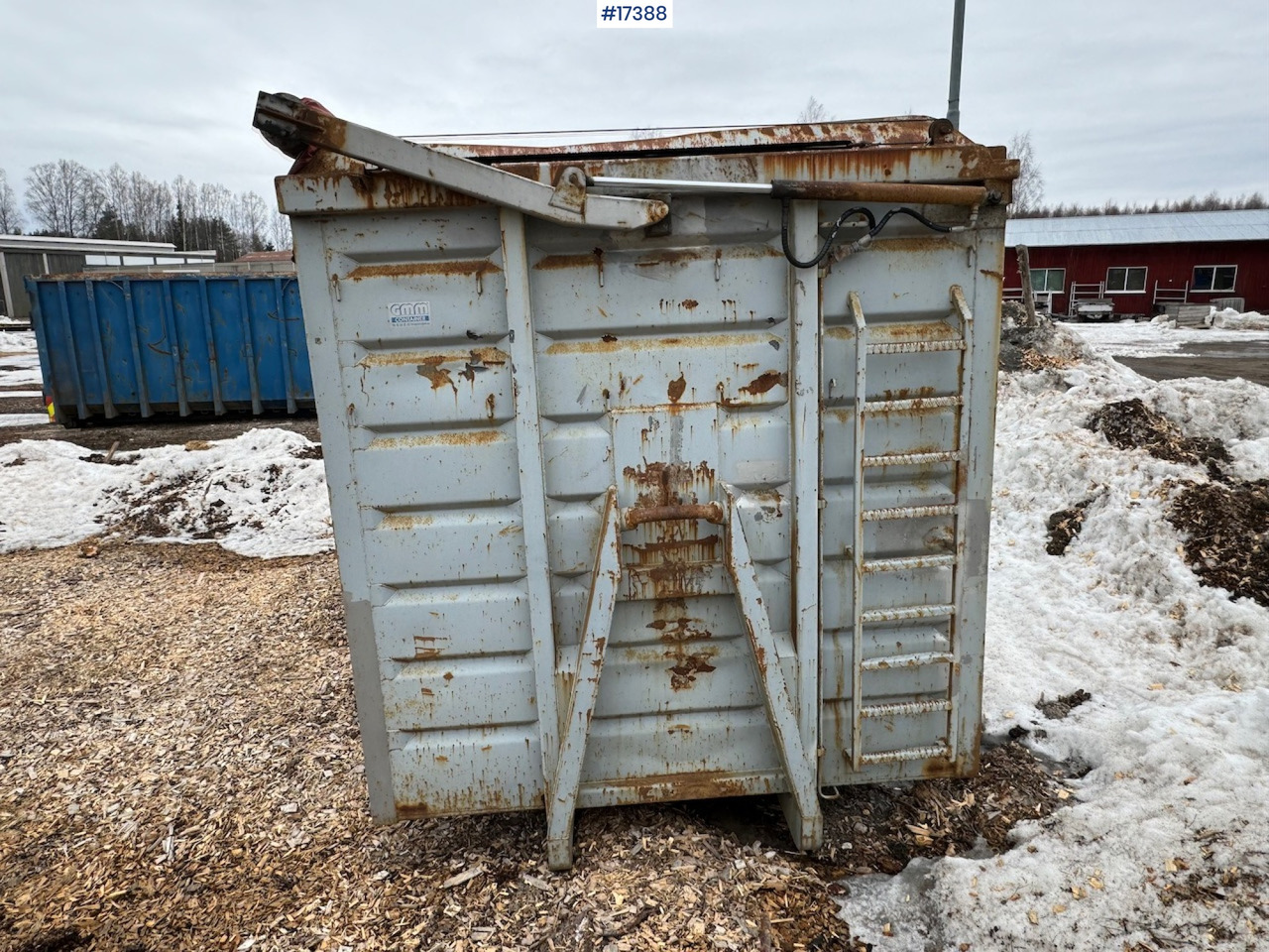 Krokcontainer m/ hydraulisk rullepresenning - Контейнер для мультилифта: фото 4 Krokcontainer m/ hydraulisk rullepresenning - Контейнер для мультилифта: фото 4