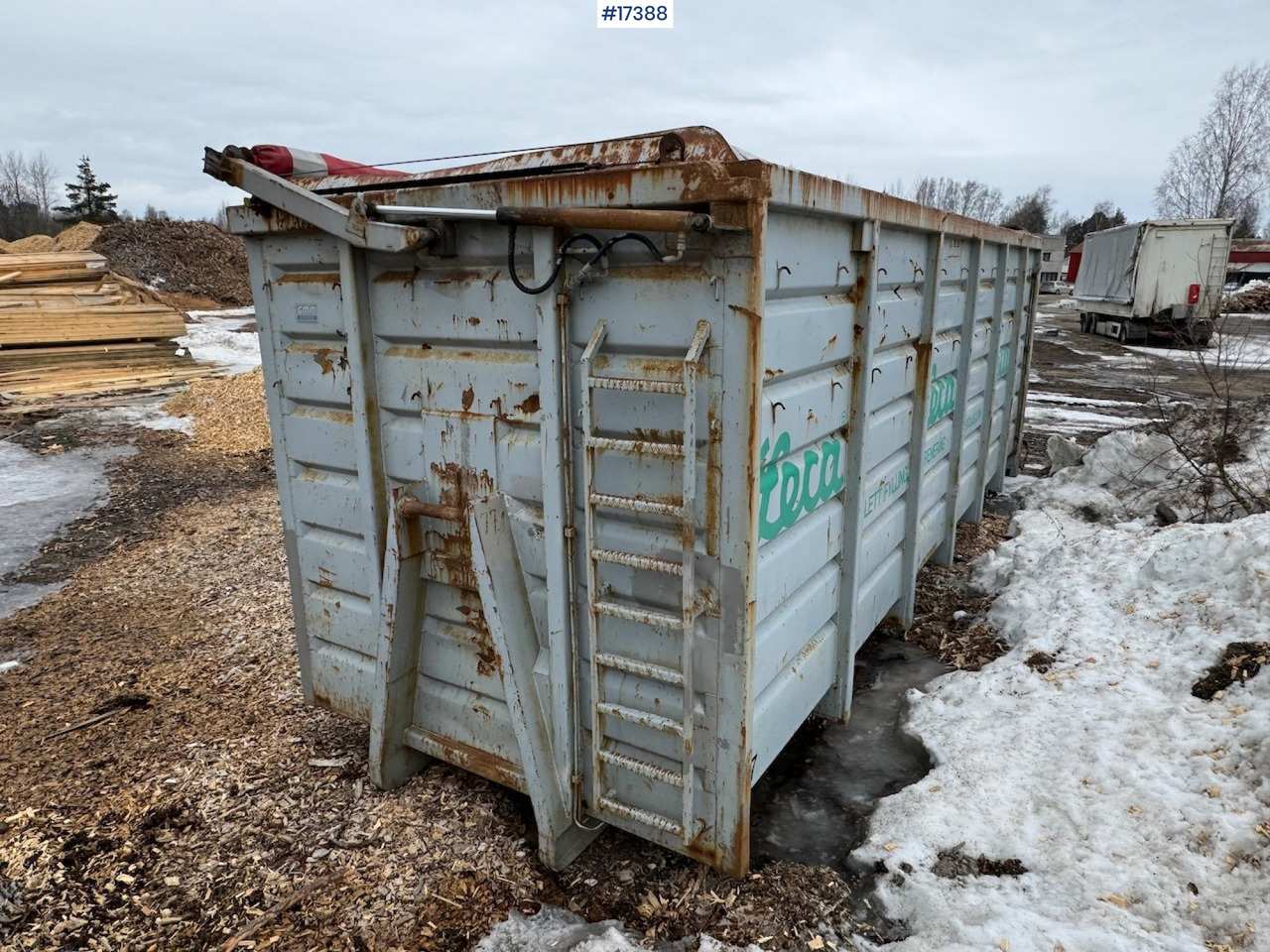 Krokcontainer m/ hydraulisk rullepresenning - Контейнер для мультилифта: фото 5 Krokcontainer m/ hydraulisk rullepresenning - Контейнер для мультилифта: фото 5