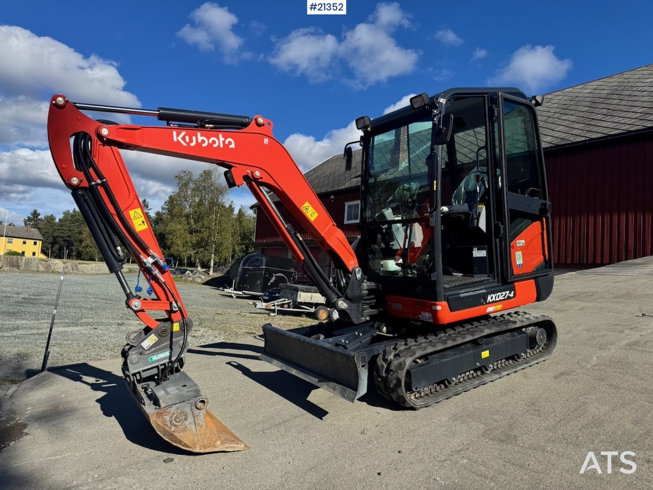 Kubota KX027-4 - Мини-экскаватор: фото 2 Kubota KX027-4 - Мини-экскаватор: фото 2