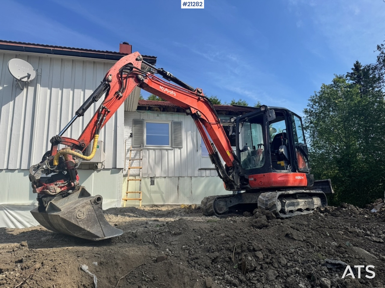 Kubota KX057-4 - Гусеничный экскаватор: фото 2 Kubota KX057-4 - Гусеничный экскаватор: фото 2