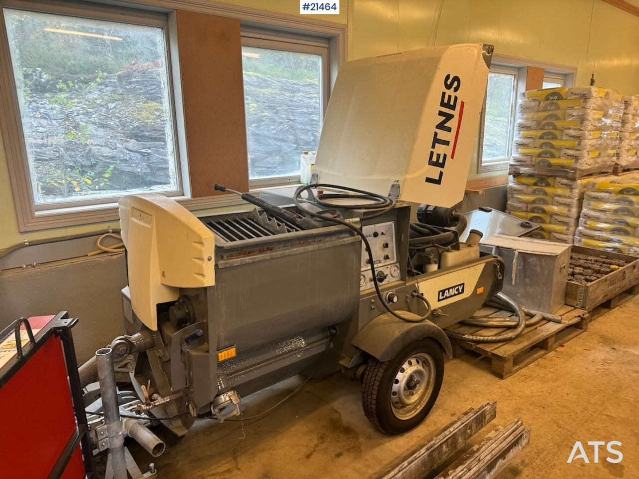 Lancy PH9TCL Gysepumpe - Бетононасос стационарный: фото 2 Lancy PH9TCL Gysepumpe - Бетононасос стационарный: фото 2