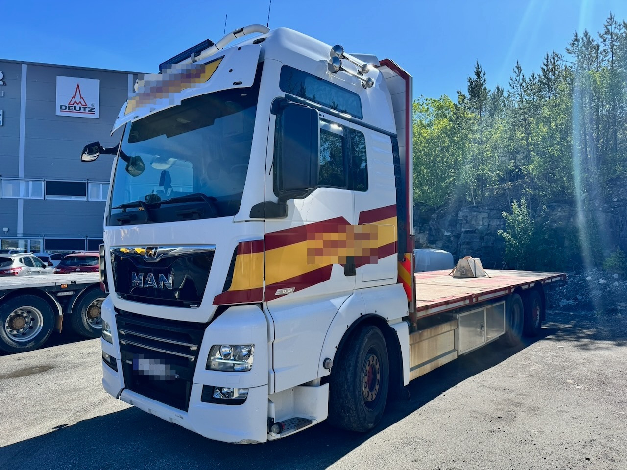 MAN TGX 580 - Грузовик бортовой/ Платформа: фото 1 MAN TGX 580 - Грузовик бортовой/ Платформа: фото 1