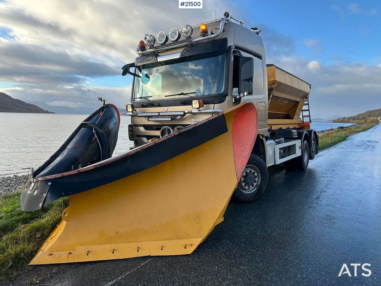 Mercedes Actros 2848 4x4+2 brøyterigget krokbil - Крюковой мультилифт: фото 1 Mercedes Actros 2848 4x4+2 brøyterigget krokbil - Крюковой мультилифт: фото 1
