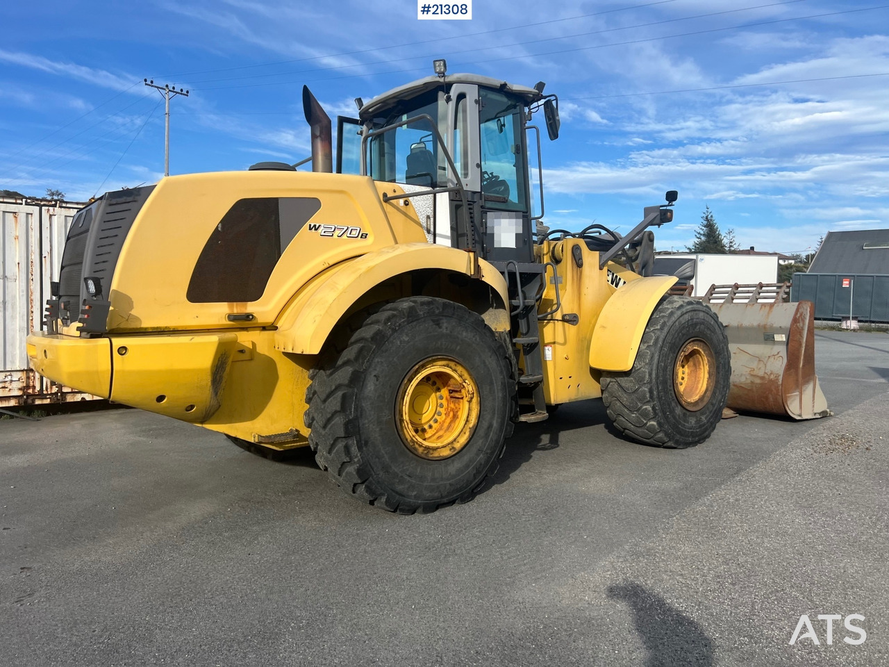 New Holland w270B - Колёсный погрузчик: фото 5 New Holland w270B - Колёсный погрузчик: фото 5