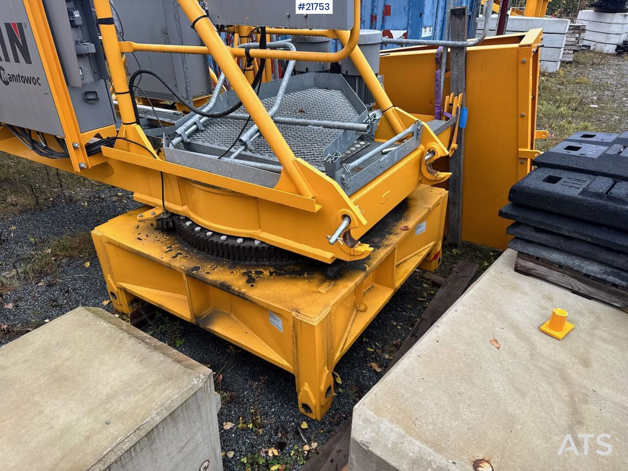 Башенный кран Potain MDT 109 2C Tårnkran: фото 6