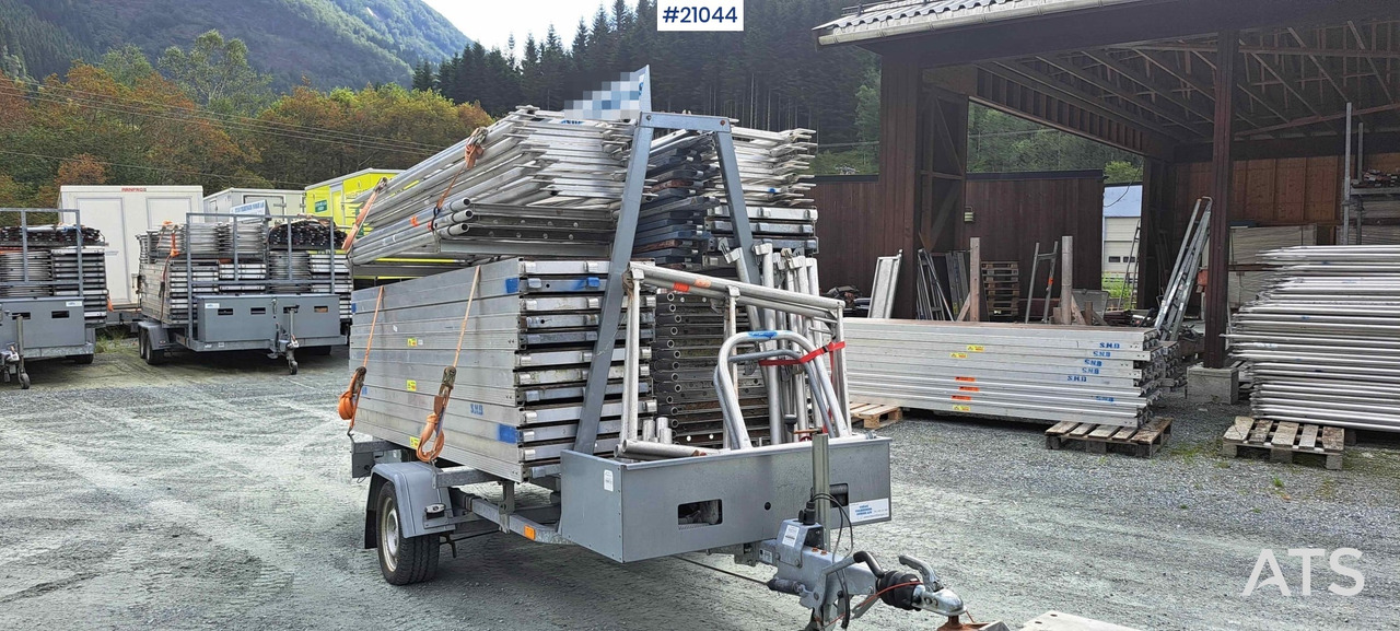 Temared Temared stillashenger m/ 162m2 stillas - Прицеп: фото 1 Temared Temared stillashenger m/ 162m2 stillas - Прицеп: фото 1