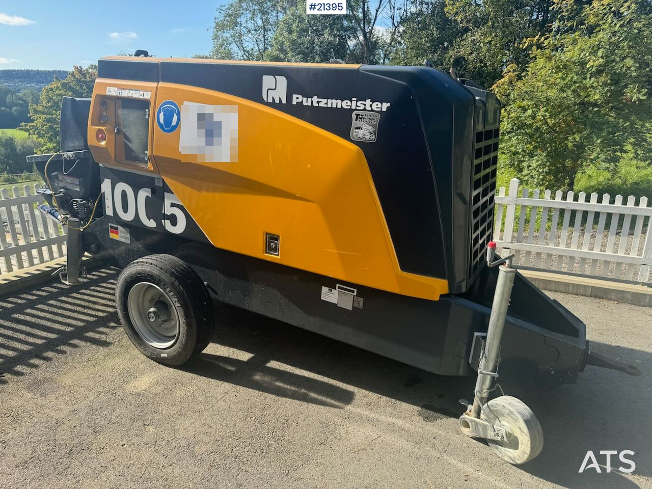 Putzmeister BSA 1005 D5 - Бетононасос стационарный: фото 3 Putzmeister BSA 1005 D5 - Бетононасос стационарный: фото 3