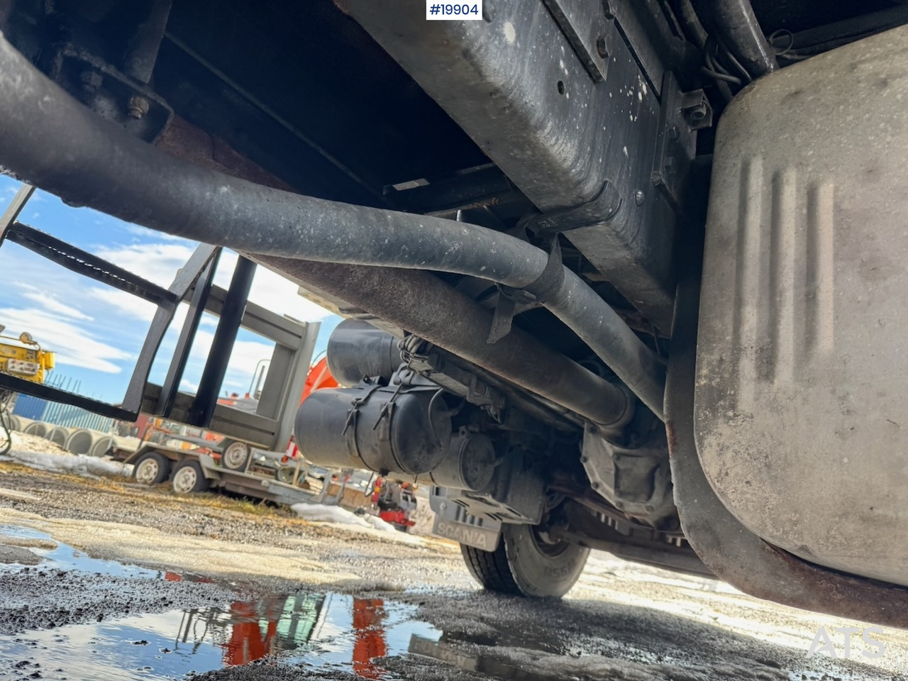 Грузовик с подъемником Scania P114: фото 12