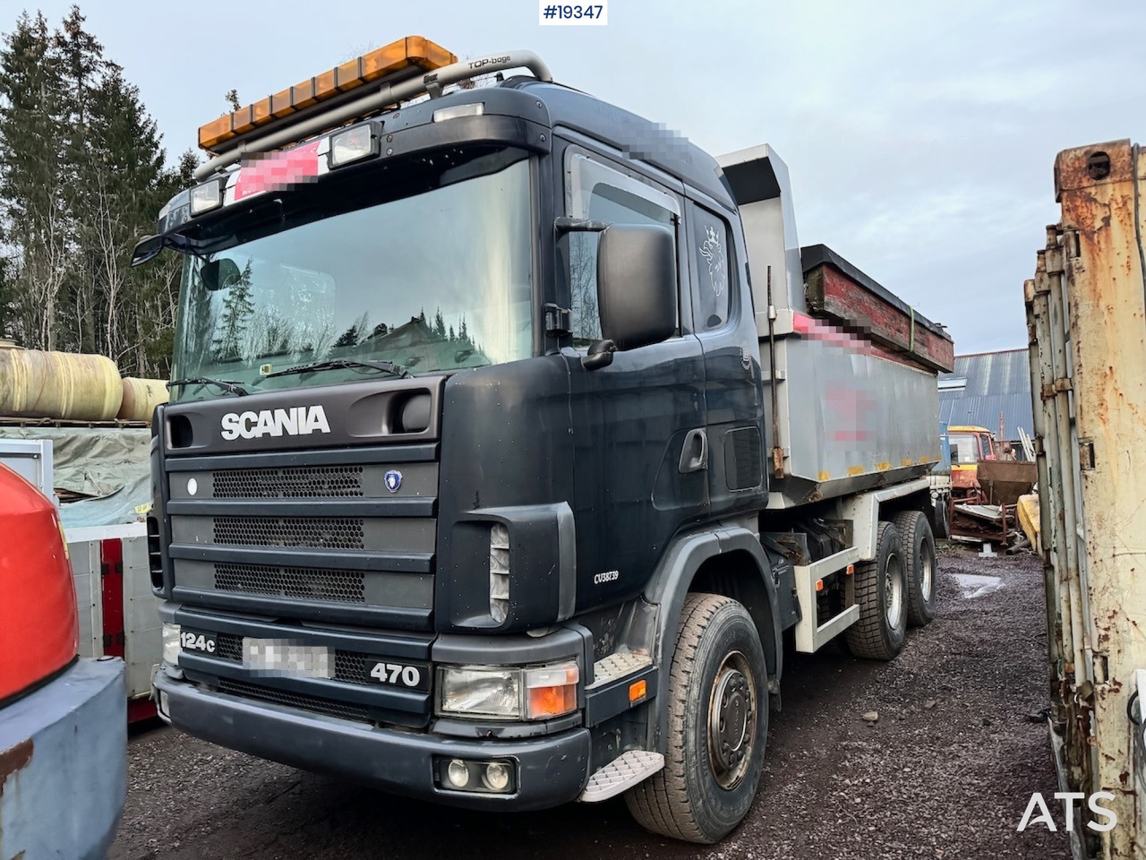 Scania R124 - Самосвал: фото 1 Scania R124 - Самосвал: фото 1