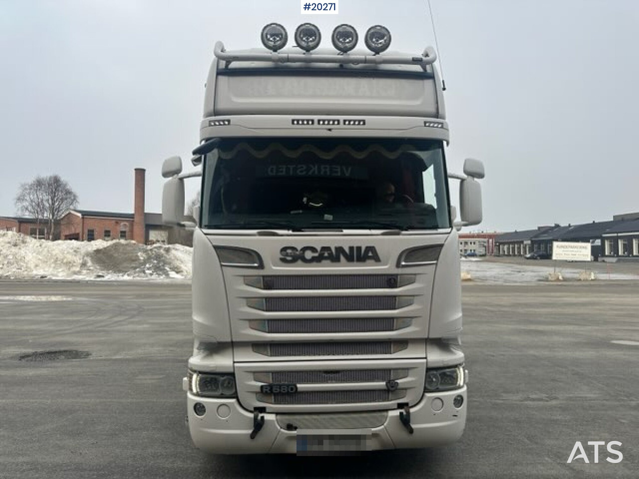 Scania R580 - Грузовик с закрытым кузовом: фото 3 Scania R580 - Грузовик с закрытым кузовом: фото 3