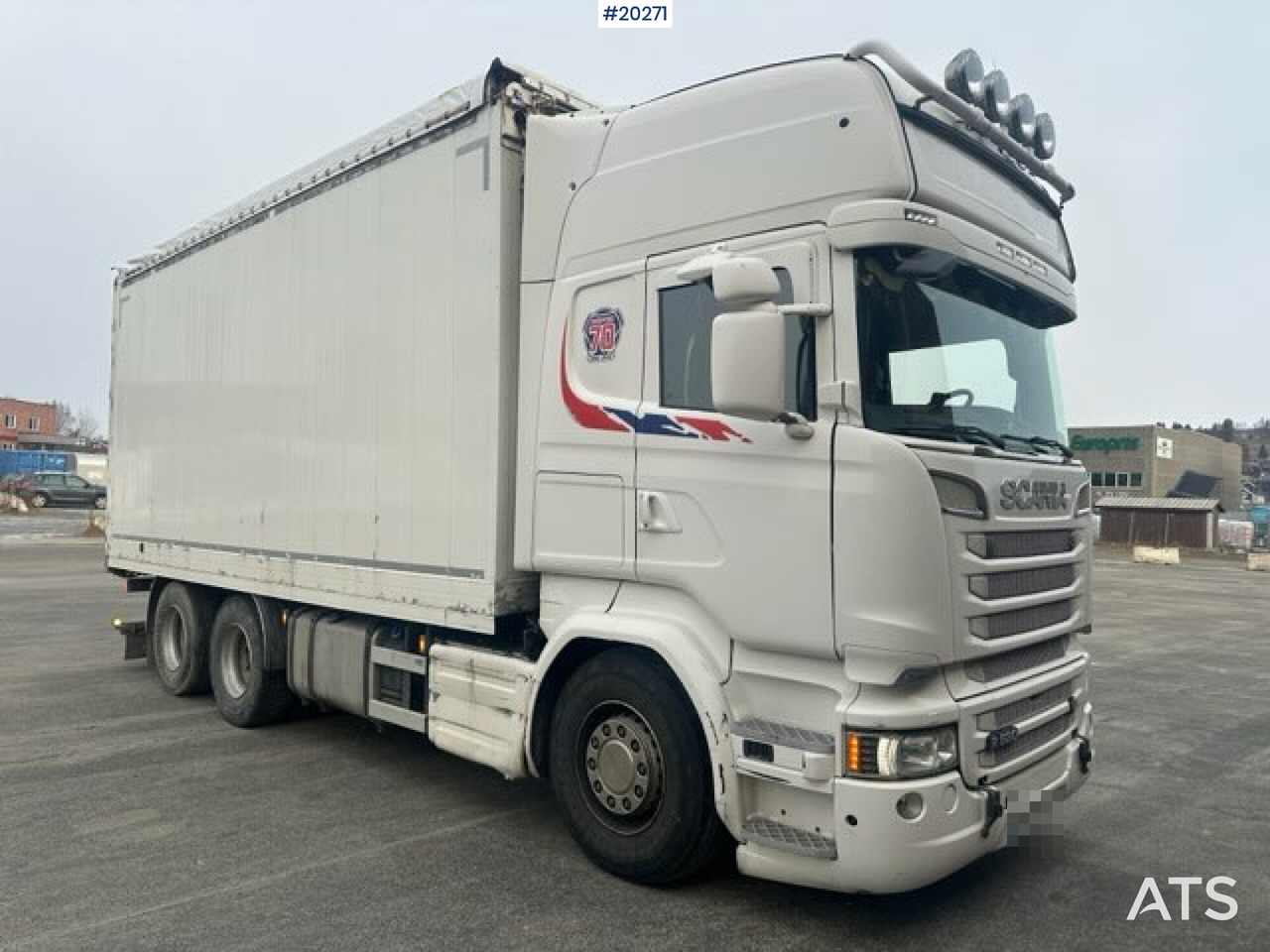 Scania R580 - Грузовик с закрытым кузовом: фото 4 Scania R580 - Грузовик с закрытым кузовом: фото 4