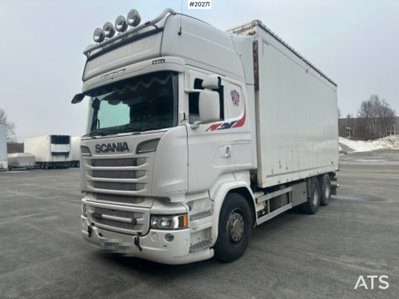 Scania R580 - Грузовик с закрытым кузовом: фото 2 Scania R580 - Грузовик с закрытым кузовом: фото 2