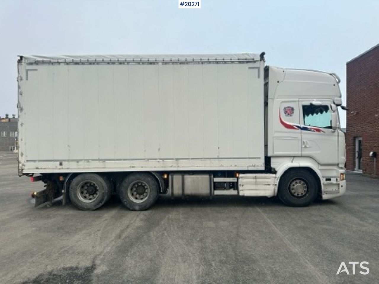 Scania R580 - Грузовик с закрытым кузовом: фото 5 Scania R580 - Грузовик с закрытым кузовом: фото 5