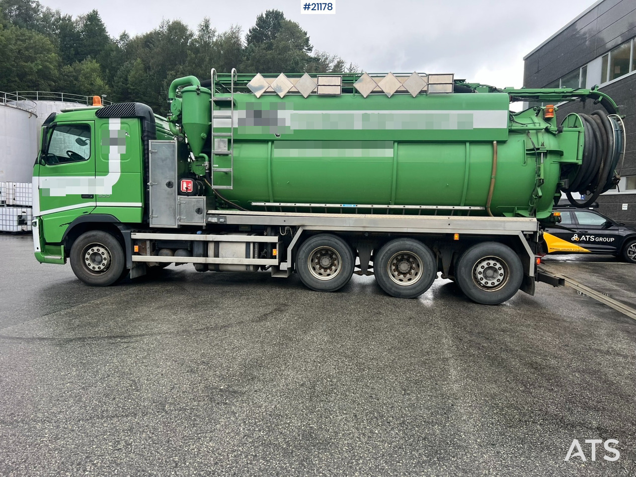 Volvo fh500 8x4 Slamsuger m/ 2010 Inter consult påbygg - Ассенизатор: фото 5 Volvo fh500 8x4 Slamsuger m/ 2010 Inter consult påbygg - Ассенизатор: фото 5