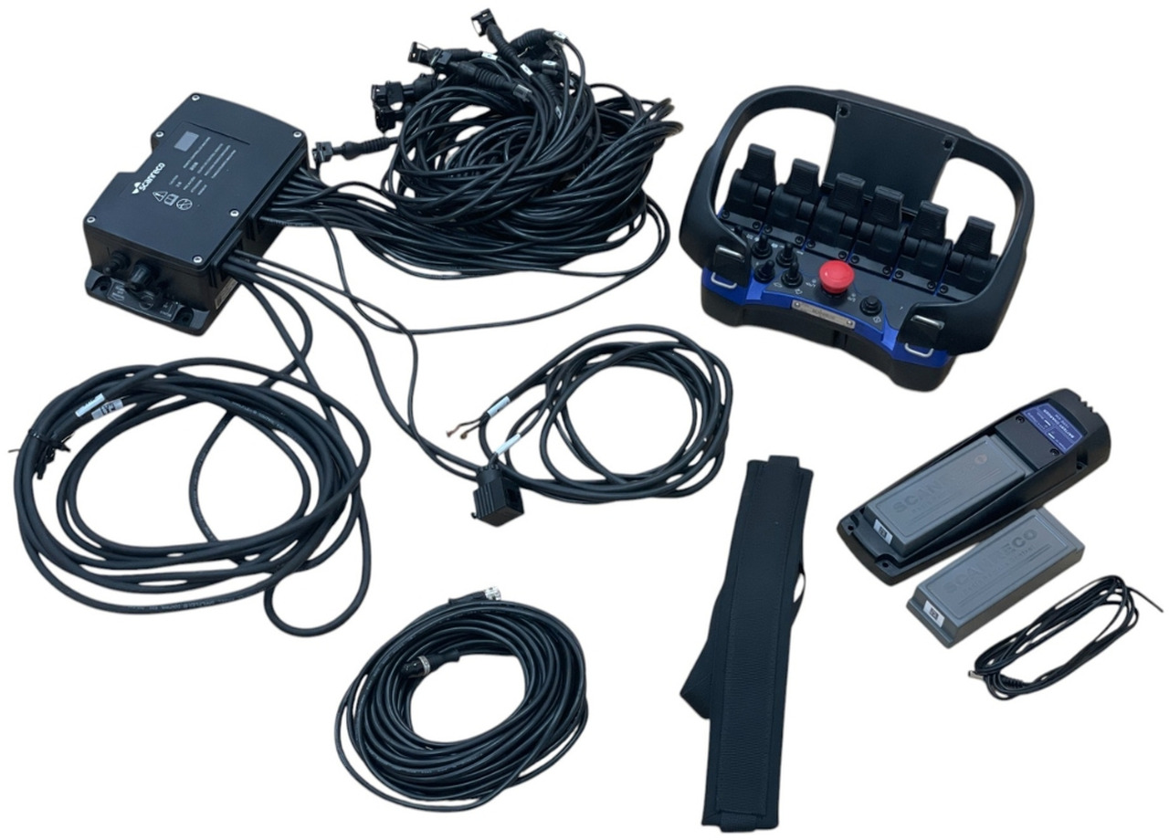 Remote control Scanreco for 6 functions RM6-SCANRECO - Электрическая система для Кранов-манипуляторов: фото 1 Remote control Scanreco for 6 functions RM6-SCANRECO - Электрическая система для Кранов-манипуляторов: фото 1