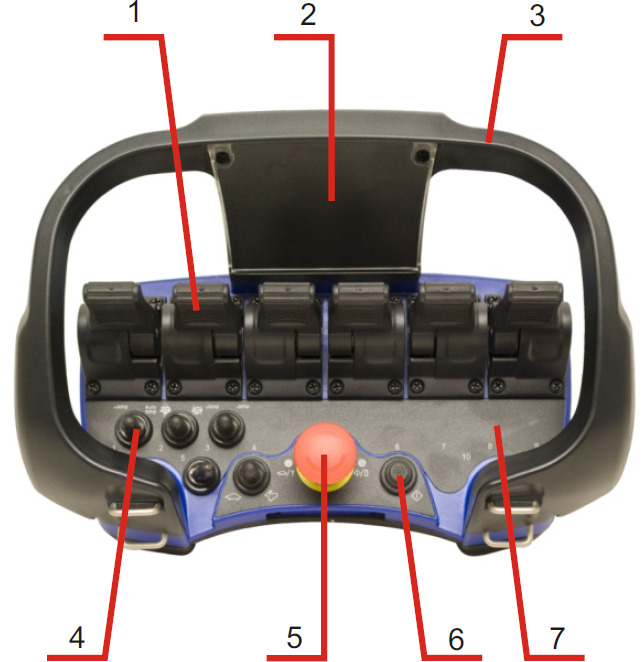 Switch with rubber protection Scanreco RC400 - Электрическая система для Кранов-манипуляторов: фото 2 Switch with rubber protection Scanreco RC400 - Электрическая система для Кранов-манипуляторов: фото 2