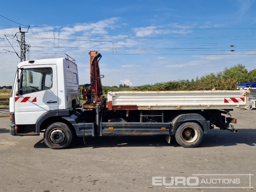 1999 Mercedes Atego - Грузовик бортовой/ Платформа, Автоманипулятор: фото 2 1999 Mercedes Atego - Грузовик бортовой/ Платформа, Автоманипулятор: фото 2