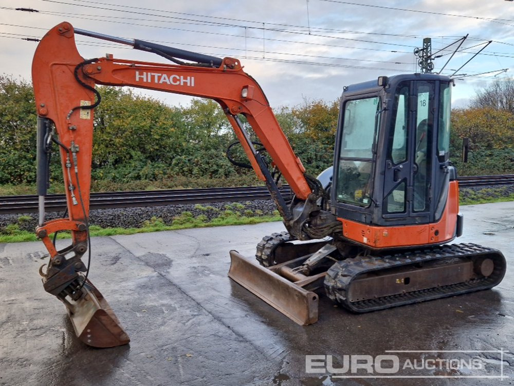 2010 Hitachi ZX52U-3 CLR - Мини-экскаватор: фото 1 2010 Hitachi ZX52U-3 CLR - Мини-экскаватор: фото 1