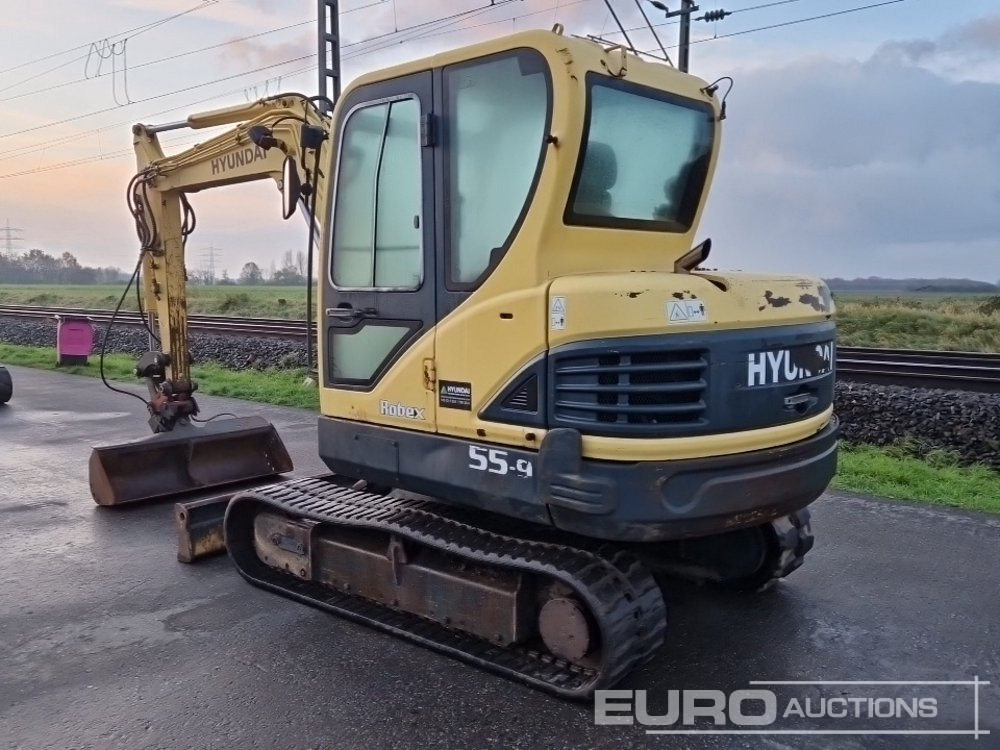 2011 Hyundai ROBEX 55-9 - Мини-экскаватор: фото 3 2011 Hyundai ROBEX 55-9 - Мини-экскаватор: фото 3