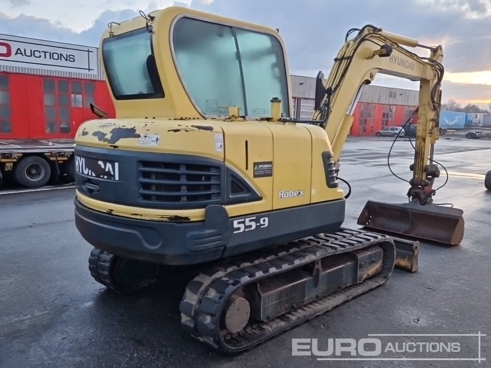 2011 Hyundai ROBEX 55-9 - Мини-экскаватор: фото 5 2011 Hyundai ROBEX 55-9 - Мини-экскаватор: фото 5