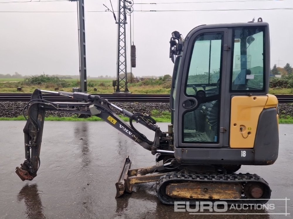 2012 Volvo EC18C - Мини-экскаватор: фото 2 2012 Volvo EC18C - Мини-экскаватор: фото 2