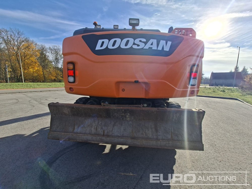 2013 Doosan DX160W - Колёсный экскаватор: фото 3 2013 Doosan DX160W - Колёсный экскаватор: фото 3