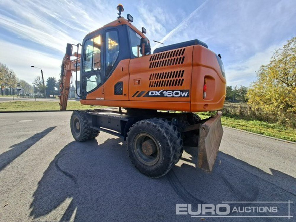 2013 Doosan DX160W - Колёсный экскаватор: фото 2 2013 Doosan DX160W - Колёсный экскаватор: фото 2
