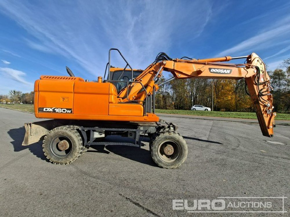 2013 Doosan DX160W - Колёсный экскаватор: фото 5 2013 Doosan DX160W - Колёсный экскаватор: фото 5