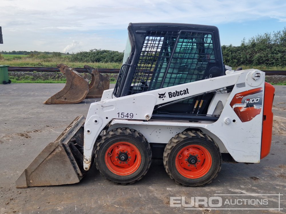 2015 Bobcat S100 - Мини-погрузчик с бортовым поворотом: фото 2 2015 Bobcat S100 - Мини-погрузчик с бортовым поворотом: фото 2