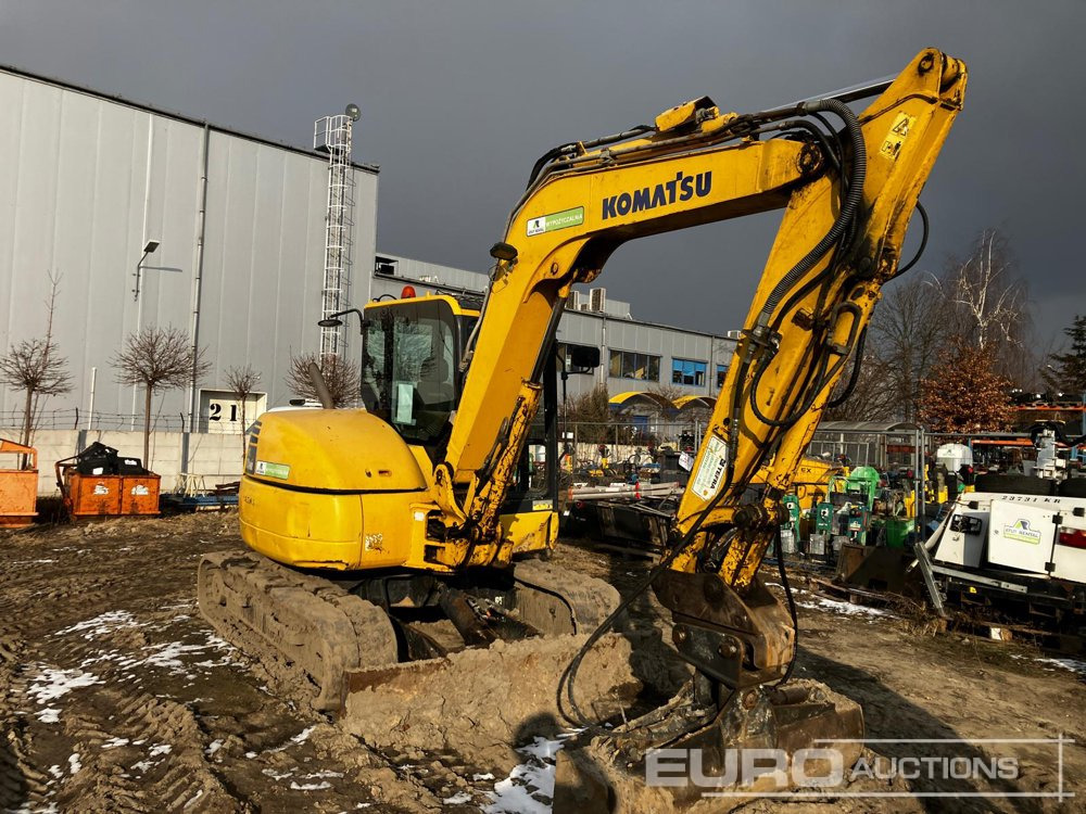 2015 Komatsu PC80MR-3 - Мини-экскаватор: фото 4 2015 Komatsu PC80MR-3 - Мини-экскаватор: фото 4