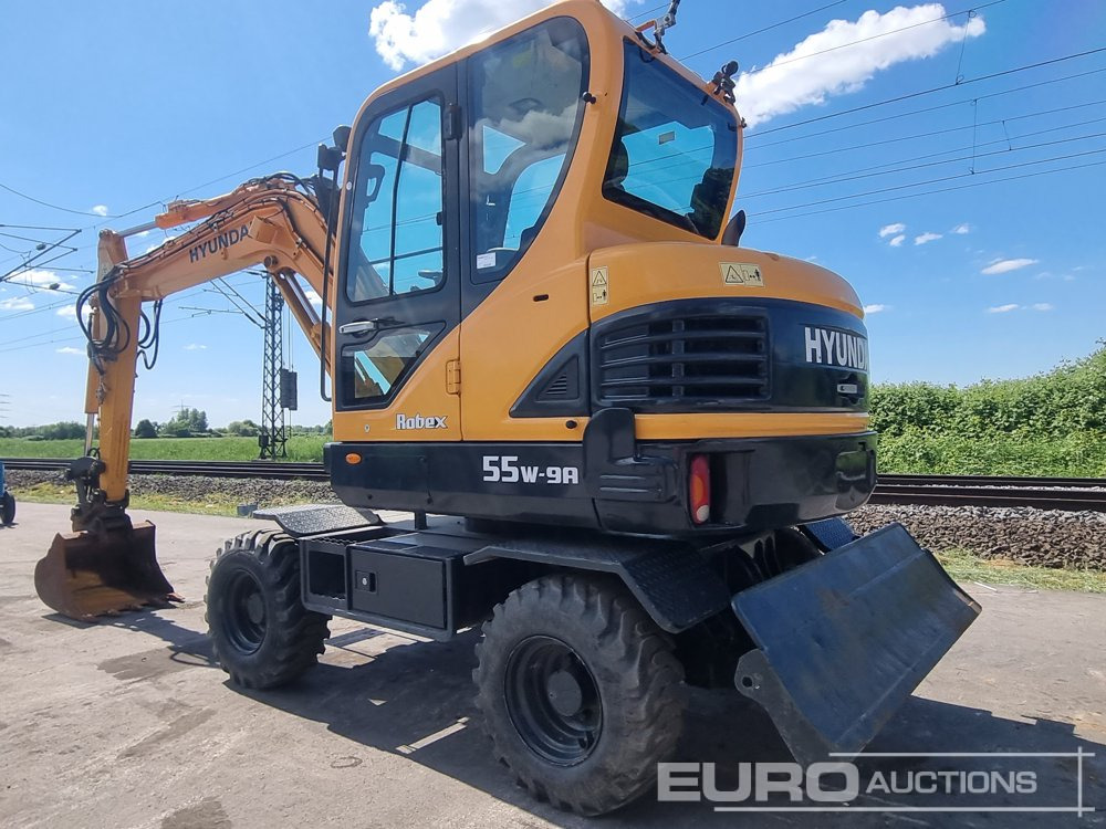2017 Hyundai ROBEX 55W-9 - Колёсный экскаватор: фото 3 2017 Hyundai ROBEX 55W-9 - Колёсный экскаватор: фото 3