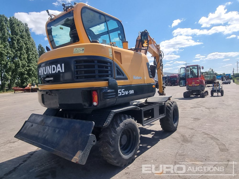 2017 Hyundai ROBEX 55W-9 - Колёсный экскаватор: фото 5 2017 Hyundai ROBEX 55W-9 - Колёсный экскаватор: фото 5