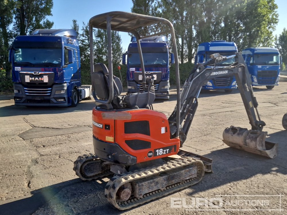 2019 Eurocomach 18ZT - Мини-экскаватор: фото 4 2019 Eurocomach 18ZT - Мини-экскаватор: фото 4