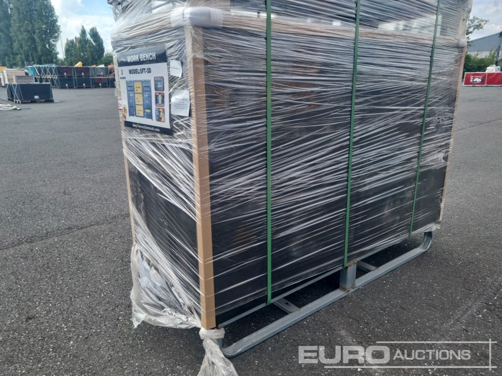 Unused 2024 Steelman 5’ Work Bench With 3 Drawers & 2 Cabinets Packed In Plastics, Drawers With Lock & Anti-Slip Inners, Using New 3 Rail Sliding - Оборудование для гаражей/ Мастерских: фото 3 Unused 2024 Steelman 5’ Work Bench With 3 Drawers & 2 Cabinets Packed In Plastics, Drawers With Lock & Anti-Slip Inners, Using New 3 Rail Sliding - Оборудование для гаражей/ Мастерских: фото 3