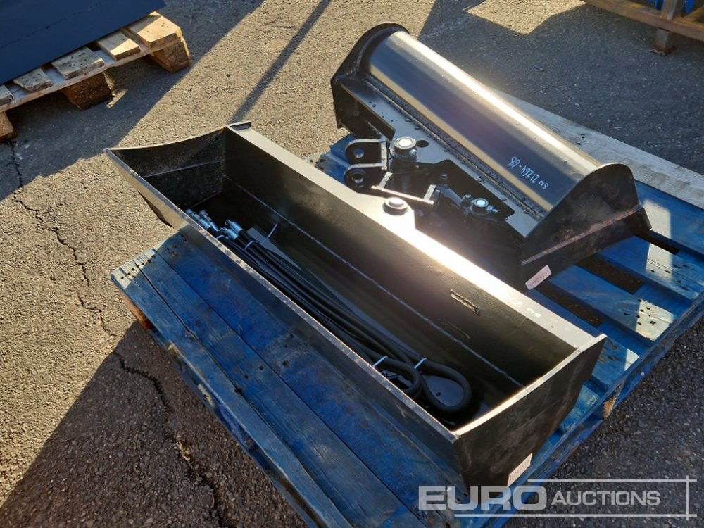 Unused 2025 Miva 40", 32" Tilt Ditching Bucket to suit 1-3 Ton Excavator, Pin Diameter 1” (2 of) - Ковш: фото 3 Unused 2025 Miva 40", 32" Tilt Ditching Bucket to suit 1-3 Ton Excavator, Pin Diameter 1” (2 of) - Ковш: фото 3