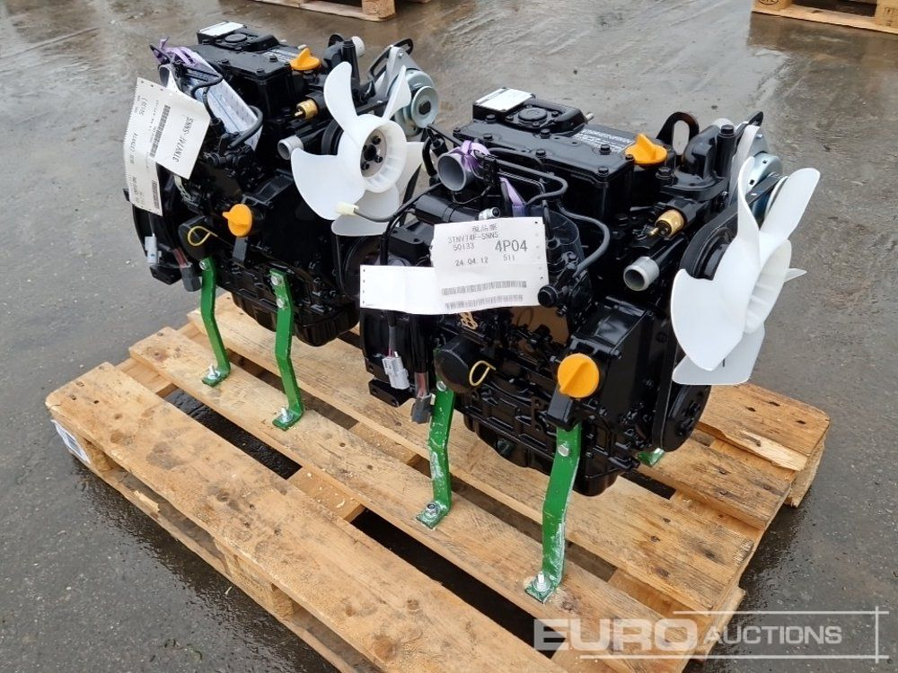 Unused YANMAR 3TNV74F-SNNS Diesel Engines (2 of) - Двигатель для Строительной техники: фото 2 Unused YANMAR 3TNV74F-SNNS Diesel Engines (2 of) - Двигатель для Строительной техники: фото 2