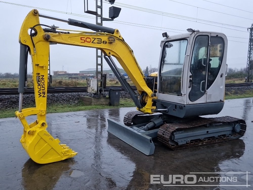 Wacker Neuson 50Z3 - Мини-экскаватор: фото 1 Wacker Neuson 50Z3 - Мини-экскаватор: фото 1