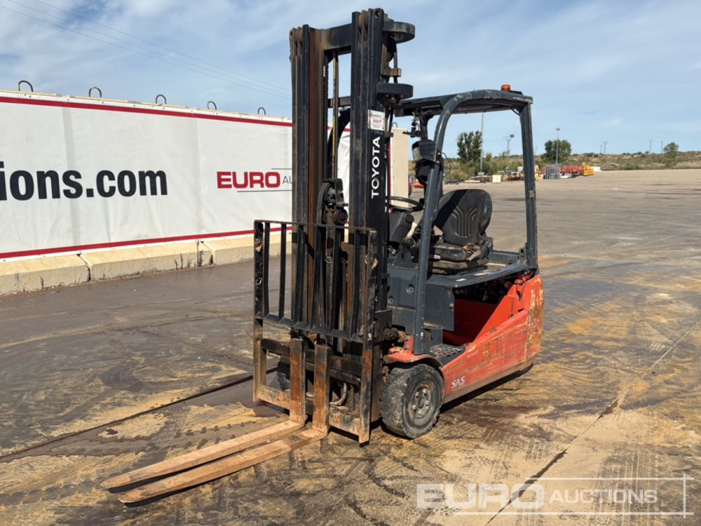 2015 Toyota 8FBET18 - Электропогрузчик: фото 1 2015 Toyota 8FBET18 - Электропогрузчик: фото 1