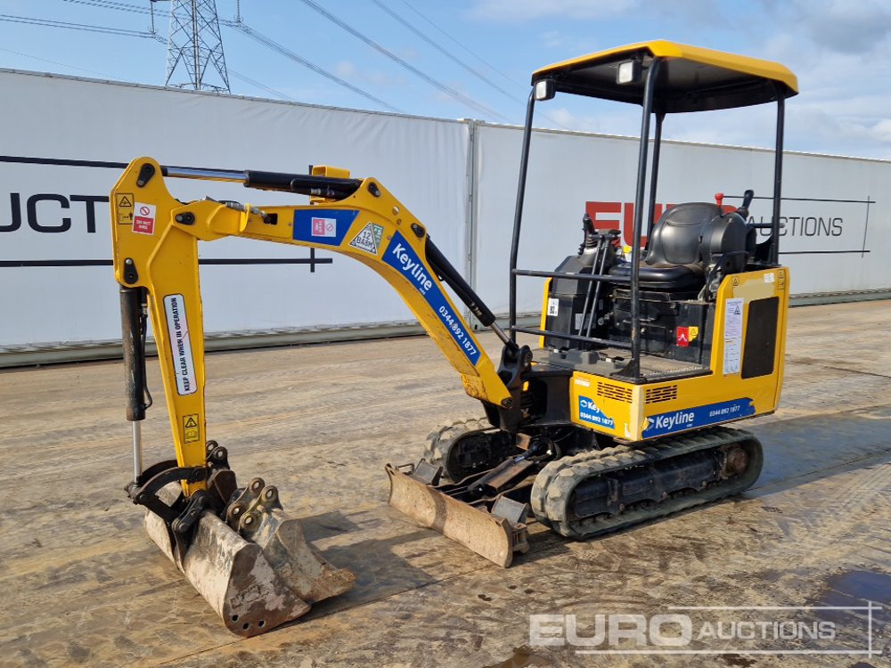 2020 JCB 16C-1 - Мини-экскаватор: фото 1 2020 JCB 16C-1 - Мини-экскаватор: фото 1