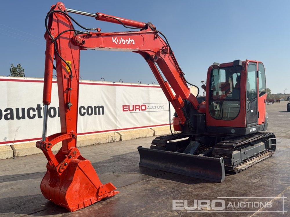 Kubota KX185-3 - Мини-экскаватор: фото 1 Kubota KX185-3 - Мини-экскаватор: фото 1