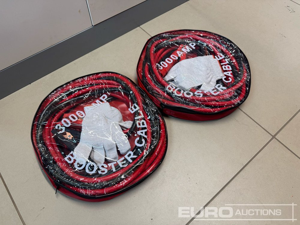 Unused 3000Amp 6 Metre Jump Leads (2 of) - Оборудование для гаражей/ Мастерских: фото 1 Unused 3000Amp 6 Metre Jump Leads (2 of) - Оборудование для гаражей/ Мастерских: фото 1