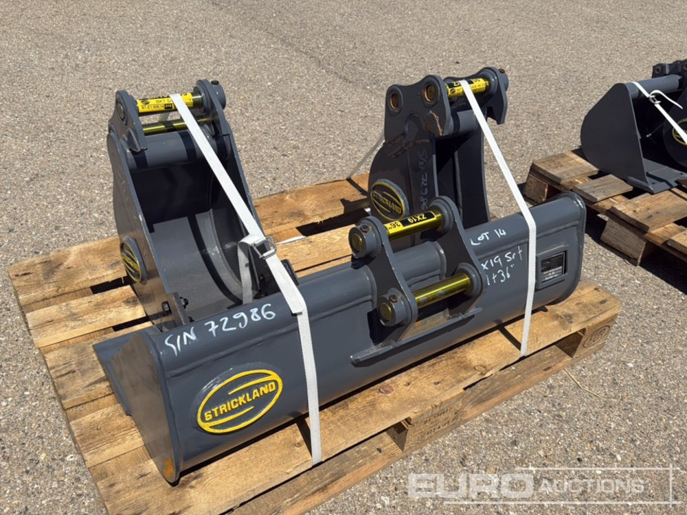 Unused Strickland 30" Ditching, 9", 6" Digging Bucket 30mm Pin to suit Mini Excavator - Ковш: фото 1 Unused Strickland 30" Ditching, 9", 6" Digging Bucket 30mm Pin to suit Mini Excavator - Ковш: фото 1