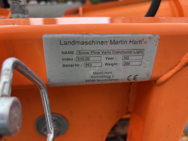 Branson Vario Schneepflug 2000 - Отвал для снега: фото 2 Branson Vario Schneepflug 2000 - Отвал для снега: фото 2