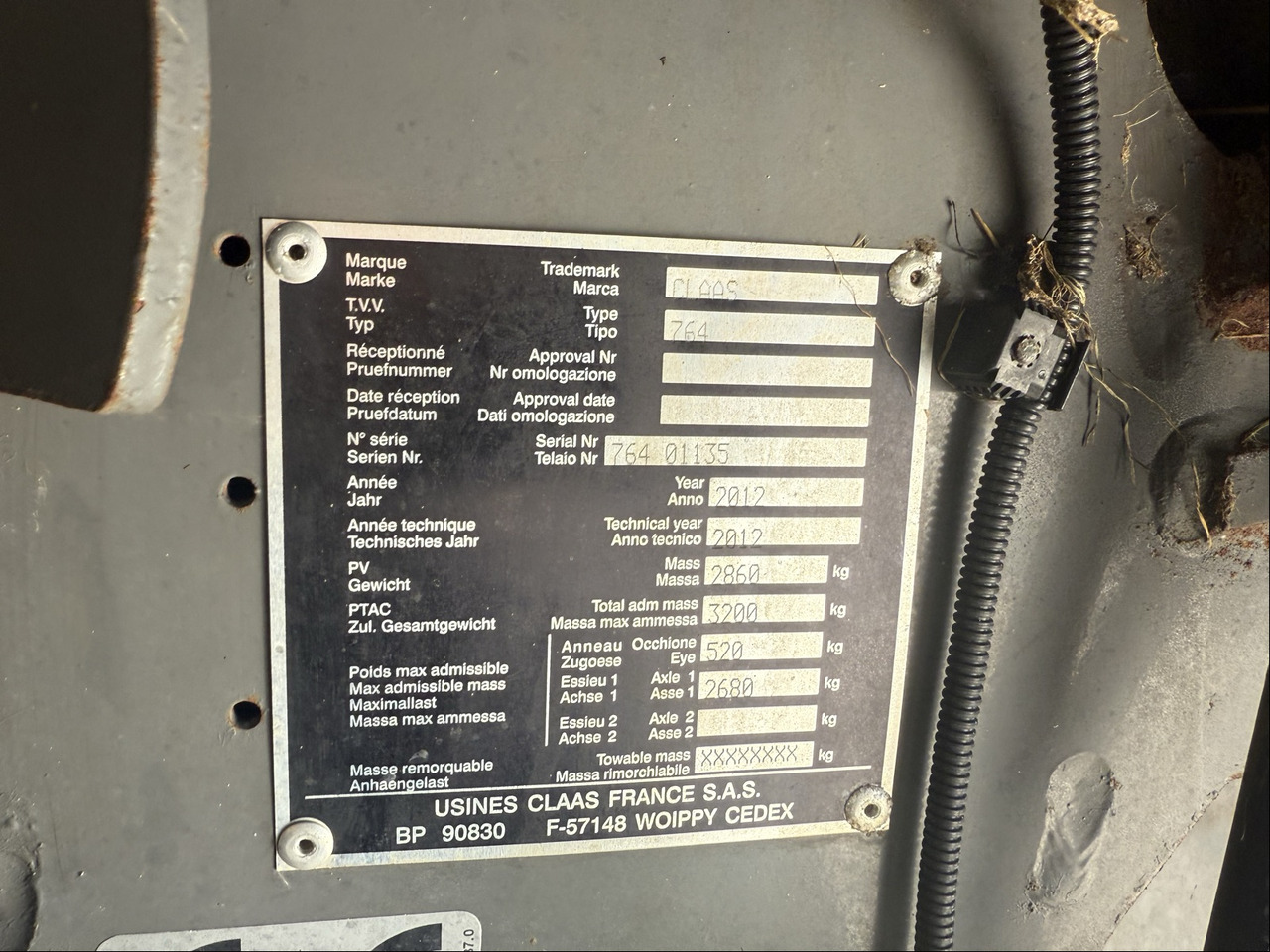 Claas Rollant 375 RC - Техника для сенозаготовки: фото 2 Claas Rollant 375 RC - Техника для сенозаготовки: фото 2