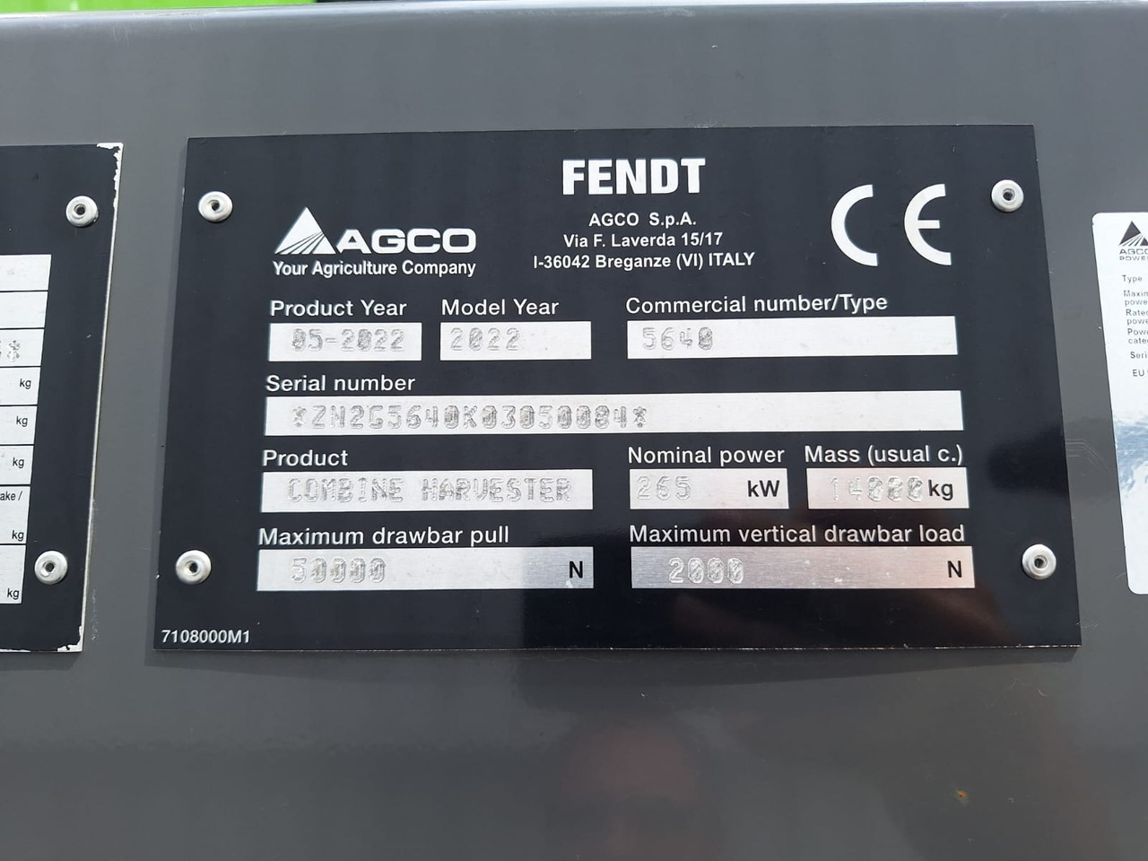 Fendt 6335C - Зерноуборочный комбайн: фото 2 Fendt 6335C - Зерноуборочный комбайн: фото 2