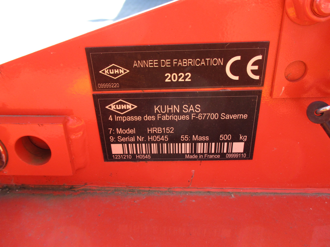 Kuhn Kreiselegge HRB 152 - Техника для обработки почвы: фото 2 Kuhn Kreiselegge HRB 152 - Техника для обработки почвы: фото 2